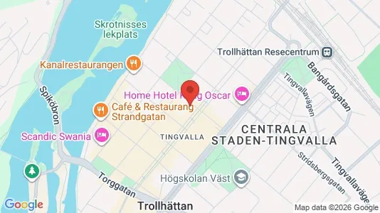 Kontorslokaler att hyra i Trollhättan - Bild från Google Street View