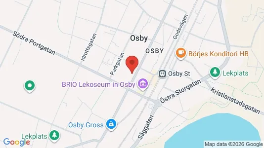Kontorslokaler att hyra i Osby - Bild från Google Street View