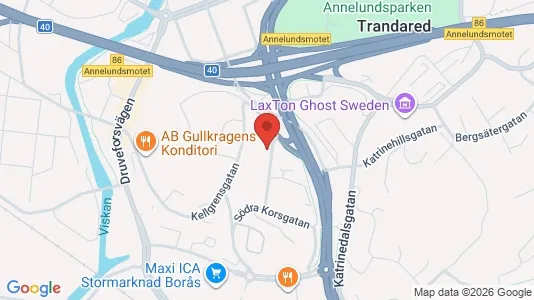 Kontorslokaler att hyra i Borås - Bild från Google Street View