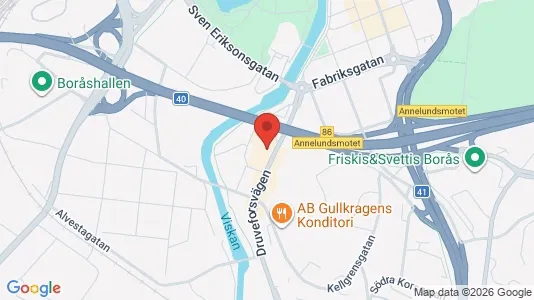 Kontorslokaler att hyra i Borås - Bild från Google Street View