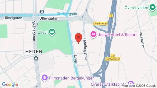 Kontorslokaler att hyra i Örgryte-Härlanda - kort over placeringen