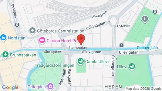 Kontorslokaler att hyra i Göteborg Centrum - Bild från Google Street View