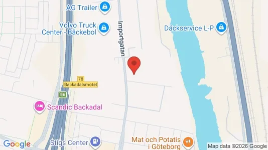 Lagerlokaler att hyra i Norra hisingen - Bild från Google Street View