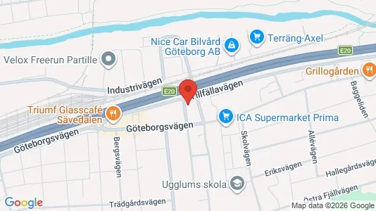 Kontorslokaler att hyra i Partille - Bild från Google Street View