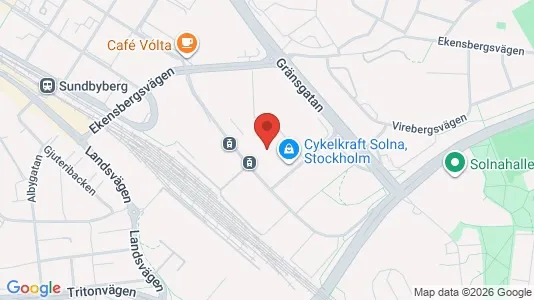 Kontorslokaler att hyra i Solna - Bild från Google Street View