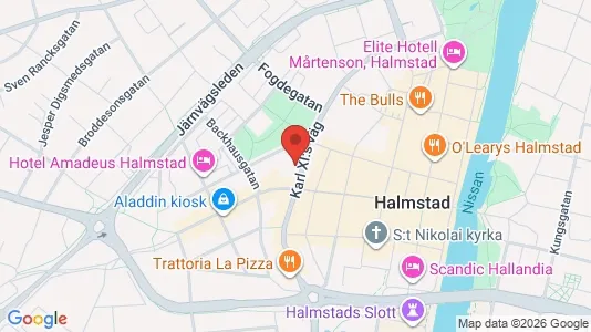 Kontorslokaler att hyra i Halmstad - Bild från Google Street View
