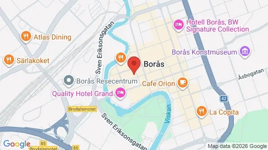 Kontorslokaler att hyra i Borås - Bild från Google Street View