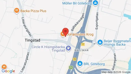Lagerlokaler att hyra i Norra hisingen - Bild från Google Street View