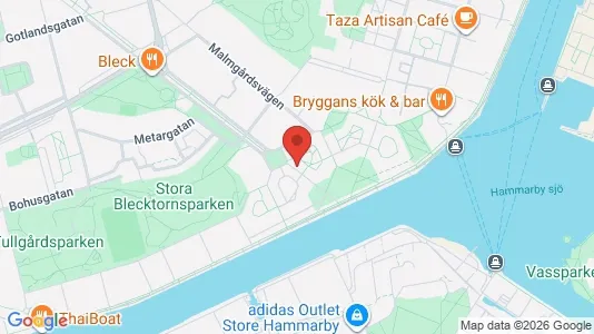 Kontorslokaler att hyra i Södermalm - kort over placeringen