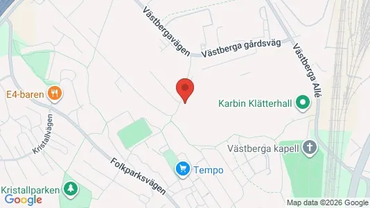 Lagerlokaler att hyra i Söderort - kort over placeringen