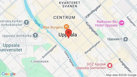 Kontorslokaler att hyra i Uppsala - Bild från Google Street View