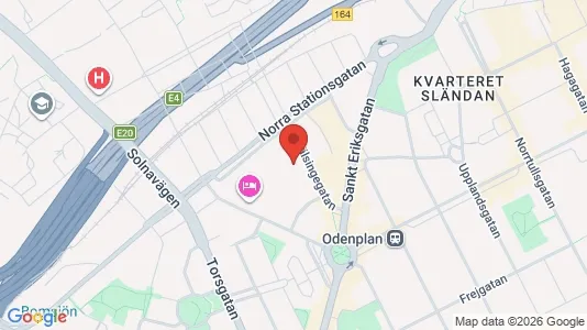 Kontorslokaler att hyra i Vasastan - Bild från Google Street View