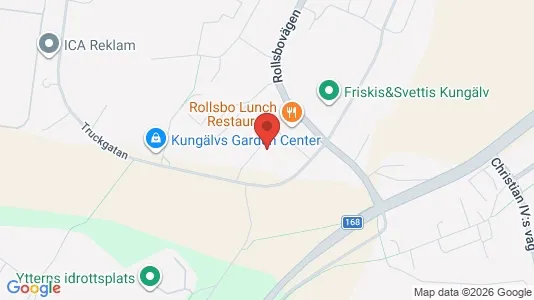 Kontorslokaler att hyra i Kungälv - Bild från Google Street View