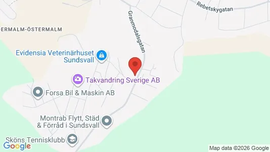 Kontorslokaler att hyra i Sundsvall - Bild från Google Street View