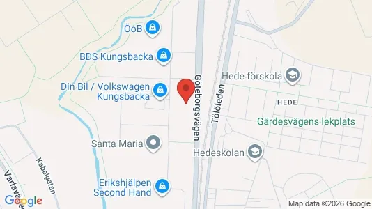 Kontorslokaler att hyra i Kungsbacka - Bild från Google Street View