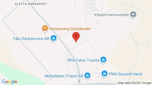 Kontorslokaler att hyra i Falun - Bild från Google Street View