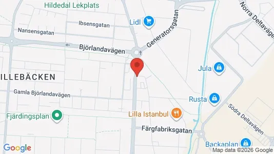 Kontorslokaler att hyra i Lundby - Bild från Google Street View