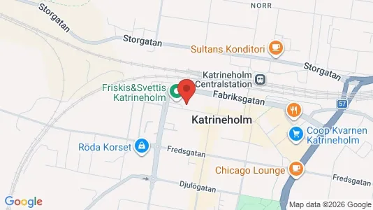 Kontorslokaler att hyra i Katrineholm - Bild från Google Street View