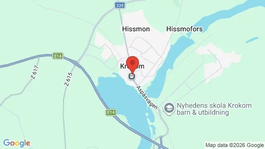Kontorslokaler att hyra i Krokom - Bild från Google Street View