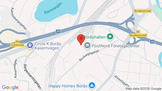 Kontorslokaler att hyra i Borås - Bild från Google Street View