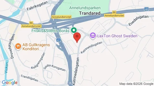 Kontorslokaler att hyra i Borås - Bild från Google Street View