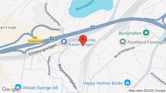 Kontorslokaler att hyra i Borås - Bild från Google Street View