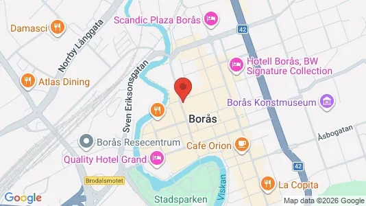 Kontorslokaler att hyra i Borås - Bild från Google Street View