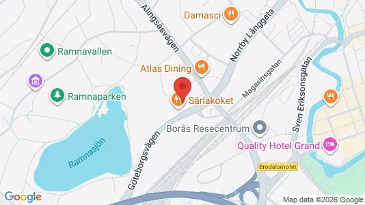 Kontorslokaler att hyra i Borås - Bild från Google Street View