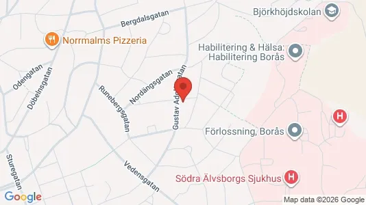 Kontorslokaler att hyra i Borås - Bild från Google Street View