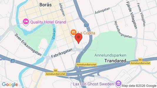 Kontorslokaler att hyra i Borås - Bild från Google Street View