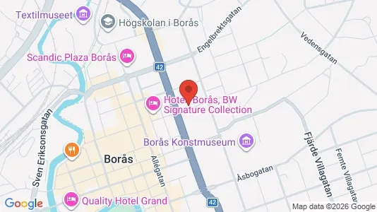 Kontorslokaler att hyra i Borås - Bild från Google Street View