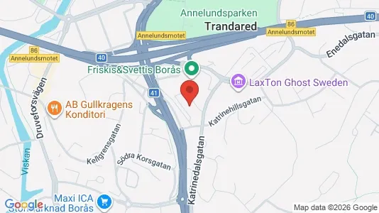 Kontorslokaler att hyra i Borås - Bild från Google Street View