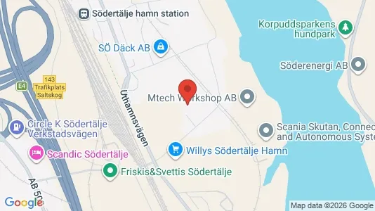 Kontorslokaler att hyra i Södertälje - Bild från Google Street View