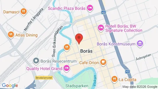 Kontorslokaler att hyra i Borås - Bild från Google Street View