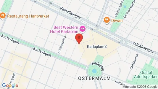 Kontorslokaler att hyra i Östermalm - Bild från Google Street View