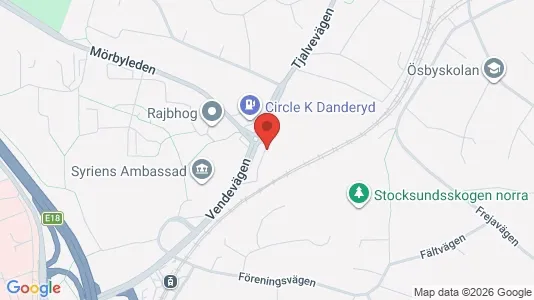 Kontorslokaler att hyra i Danderyd - Bild från Google Street View