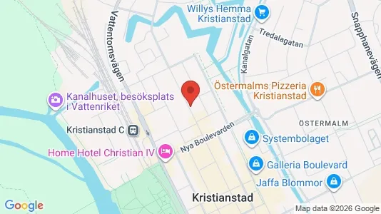 Kontorslokaler att hyra i Kristianstad - Bild från Google Street View