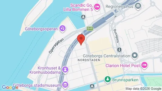 Kontorslokaler att hyra i Göteborg Centrum - Bild från Google Street View