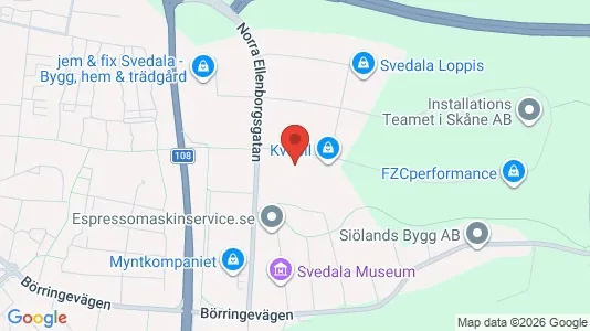 Kontorslokaler att hyra i Svedala - Bild från Google Street View