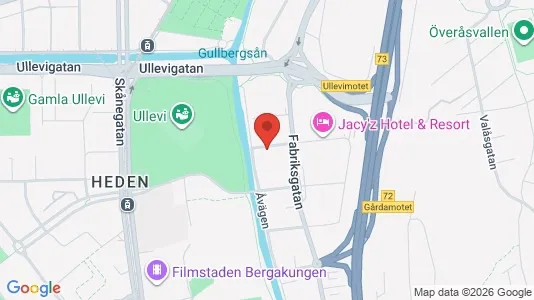 Kontorslokaler att hyra i Örgryte-Härlanda - kort over placeringen