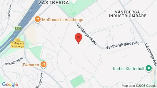 Industrilokaler att hyra i Söderort - kort over placeringen
