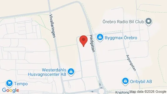 Industrilokaler att hyra i Örebro - Bild från Google Street View