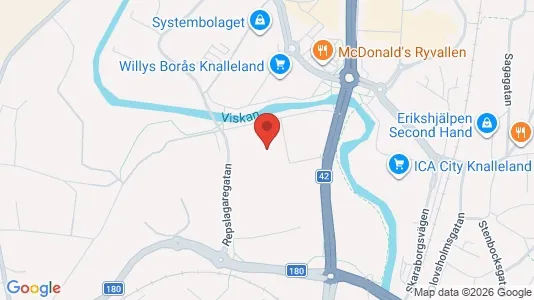 Kontorslokaler att hyra i Borås - Bild från Google Street View