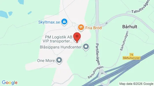 Lagerlokaler att hyra i Härryda - Bild från Google Street View