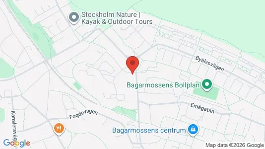 Kontorslokaler att hyra i Söderort - kort over placeringen