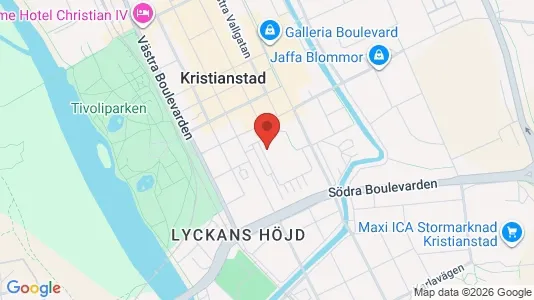 Kontorslokaler att hyra i Kristianstad - Bild från Google Street View