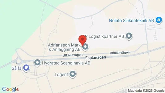 Kontorslokaler att hyra i Hallsberg - kort over placeringen