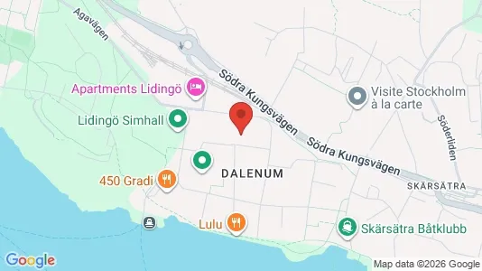 Kontorslokaler att hyra i Lidingö - Bild från Google Street View