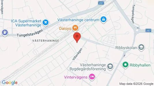 Kontorslokaler att hyra i Haninge - Bild från Google Street View