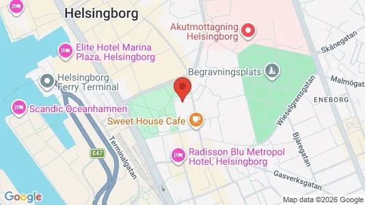 Kontorslokaler att hyra i Helsingborg - Bild från Google Street View